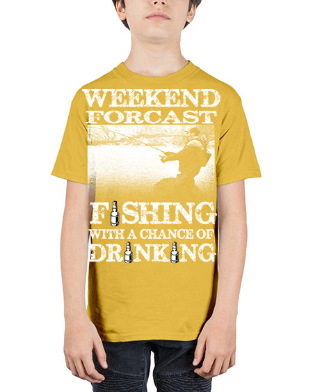 fishing 30# - shark-fish - Youth Tee Unisex