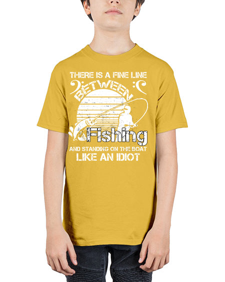 fishing 31# - shark-fish - Youth Tee Unisex