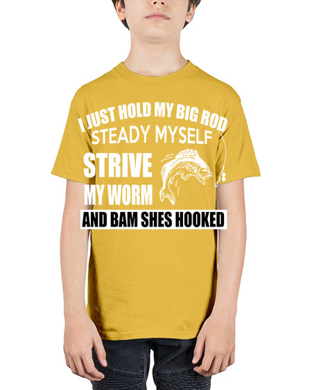 fishing 32# - shark-fish - Youth Tee Unisex