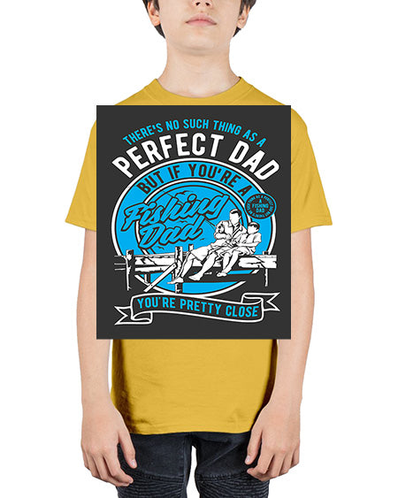 fishing dad cs 41# - shark-fish - Youth Tee Unisex