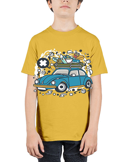fishing tour 42# - shark-fish - Youth Tee Unisex