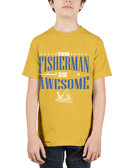 fishing transpernt png 71# - shark-fish - Youth Tee Unisex