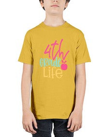 fourth grade life design 190# - fourth grade - Youth Tee Unisex