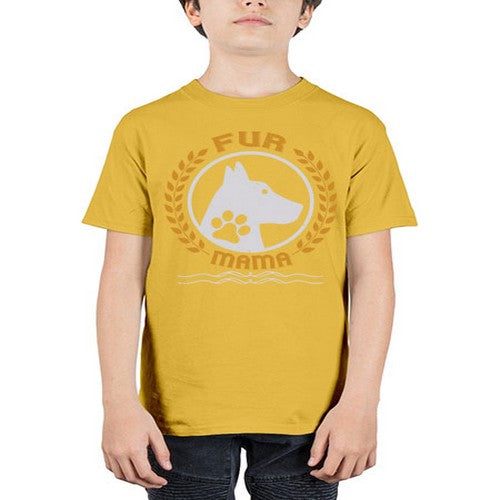 fur mama Style 204# - dogs - Youth Tee Unisex