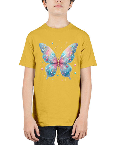 glitter butterfly 1# - butterfly - Youth Tee Unisex