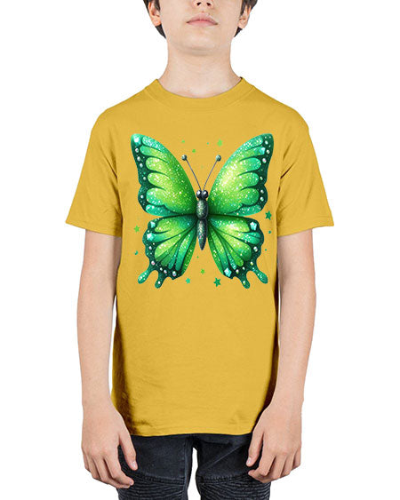 glitter butterfly 4# - butterfly - Youth Tee Unisex