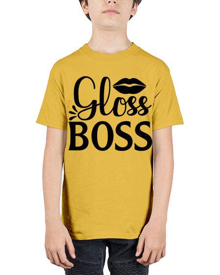 gloss boss 8# - beauty - fashion - Youth Tee Unisex