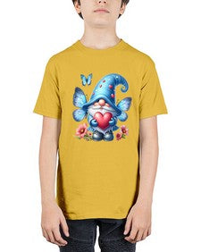 gnome with butterfly 01# - gnome - Youth Tee Unisex