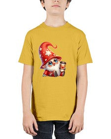 gnome with butterfly 04# - gnome - Youth Tee Unisex