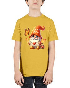 gnome with butterfly 06# - gnome - Youth Tee Unisex