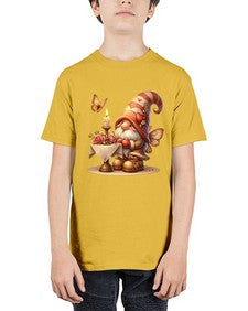 gnome with butterfly 21# - gnome - Youth Tee Unisex