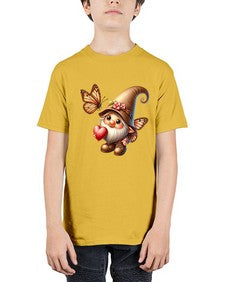 gnome with butterfly 22# - gnome - Youth Tee Unisex