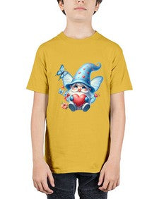 gnome with butterfly 28# - gnome - Youth Tee Unisex