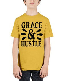 grace hustle Style 111# - motivation - Youth Tee Unisex