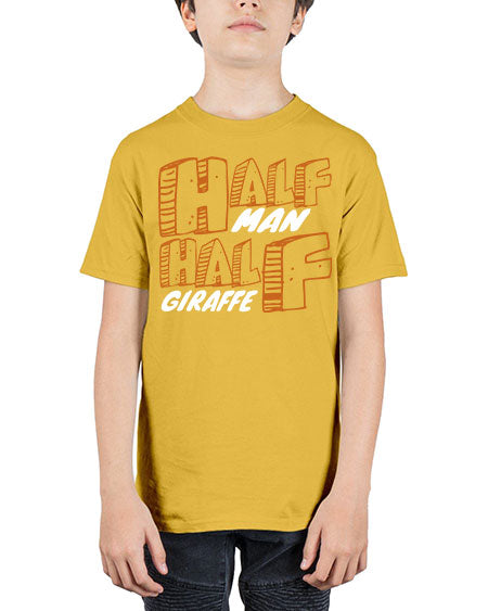 half man half giraffe - giraffee - Youth Tee Unisex