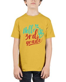hallo third grade 231# - third grade - Youth Tee Unisex
