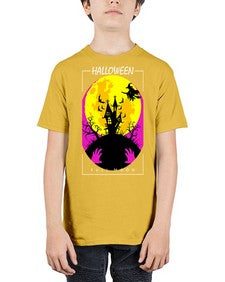 halloween full moon 500# - art pop art - Youth Tee Unisex