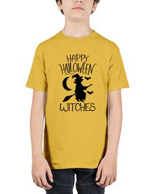happy halloween witches 35# - witch - Youth Tee Unisex