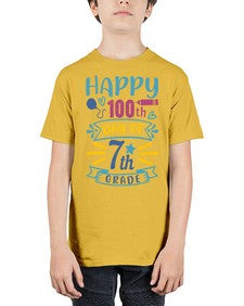 happy th day of seventh grade 252# - seventh grade - Youth Tee Unisex