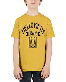hello fifth grade 263# - fifth grade - Youth Tee Unisex