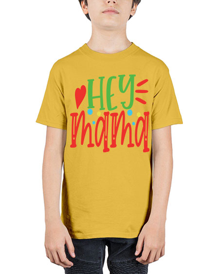 hey mama Style 16# - autism - Youth Tee Unisex
