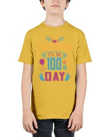 hip hip hooray its the one hundredth day 353# - one hundred days - Youth Tee Unisex