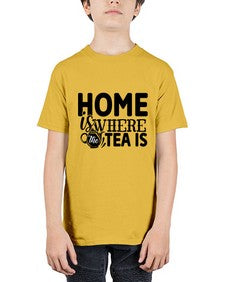 home is where the tea is 1055# - tea - Youth Tee Unisex