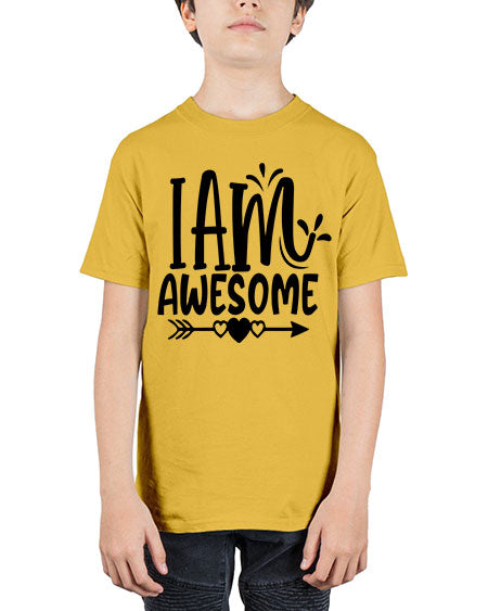 i am awesome Style 19# - autism - Youth Tee Unisex