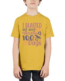 i blassted my way through one hundred days 356# - one hundred days - Youth Tee Unisex