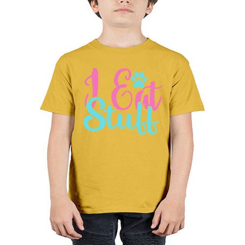 i eat stuff Style 82# - dogs - Youth Tee Unisex
