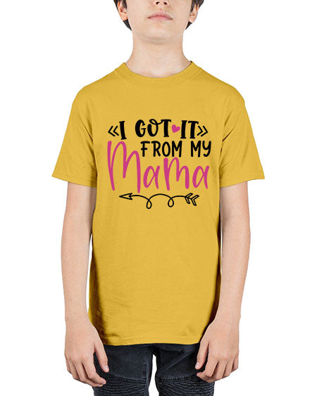 i got it from my mama Style 95# - baby - Youth Tee Unisex