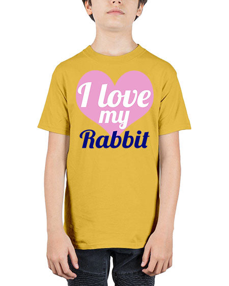 i love my rabbit - rabbit - Youth Tee Unisex