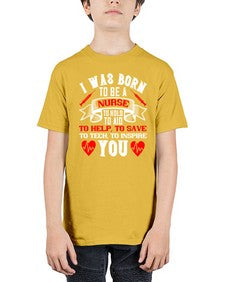 i was born to be a Style 928# - nurse - Youth Tee Unisex
