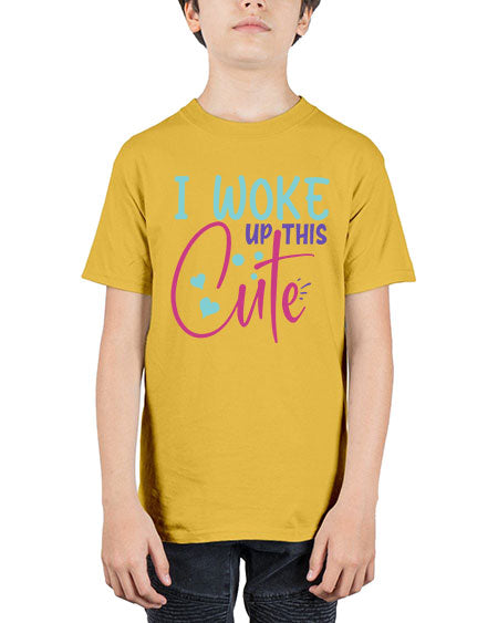 i woke up this cute Style 114# - baby - Youth Tee Unisex