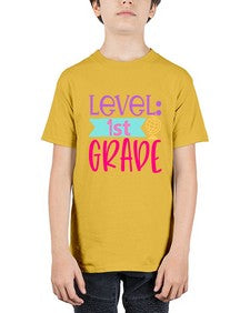 level first grade 461# - first grade - Youth Tee Unisex