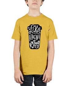 like a hug in a mug 1332# - drinking - Youth Tee Unisex