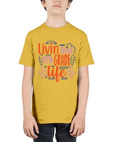 livin that nineth garde life 497# - nineth grade - Youth Tee Unisex