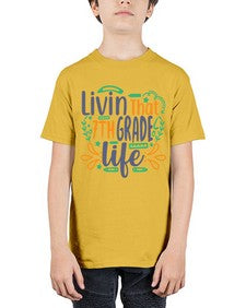 livin that seventh garde life 502# - seventh grade - Youth Tee Unisex