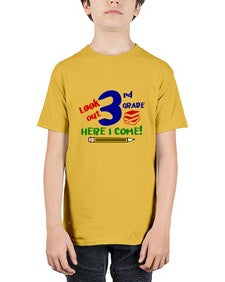 look out third grade 510# - third grade - Youth Tee Unisex