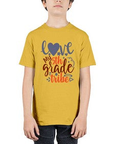 love my fifth grade tribe 518# - fifth grade - Youth Tee Unisex