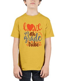 love my fourth grade tribe 520# - fourth grade - Youth Tee Unisex