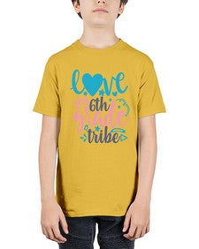 love my sixth grade tribe 523# - sixth grade - Youth Tee Unisex