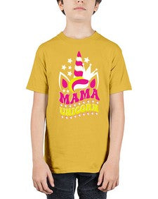 mama unicorn 285# - unicorn - Youth Tee Unisex