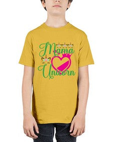 mama unicorn 292# - unicorn - Youth Tee Unisex