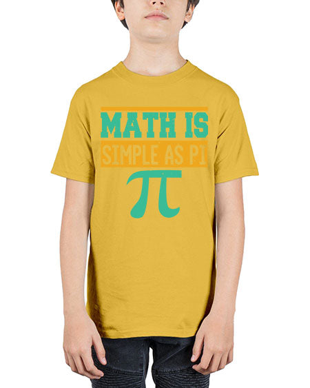 math is simple as pi 35# - pi - Youth Tee Unisex