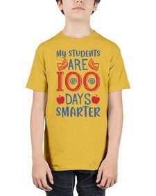 my students are days smarter 543# - one hundred days - Youth Tee Unisex