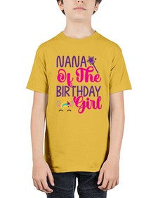 nana of the birthday girl 328# - unicorn - Youth Tee Unisex