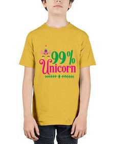 ninety nine percent unicorn 325# - unicorn - Youth Tee Unisex
