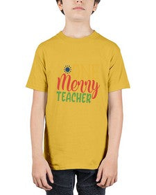 one merry teacher Style 328# - teacher - Youth Tee Unisex