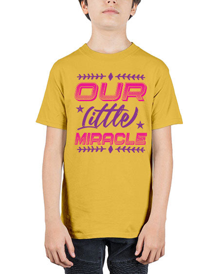 our little miracle Style 182# - baby shower - Youth Tee Unisex